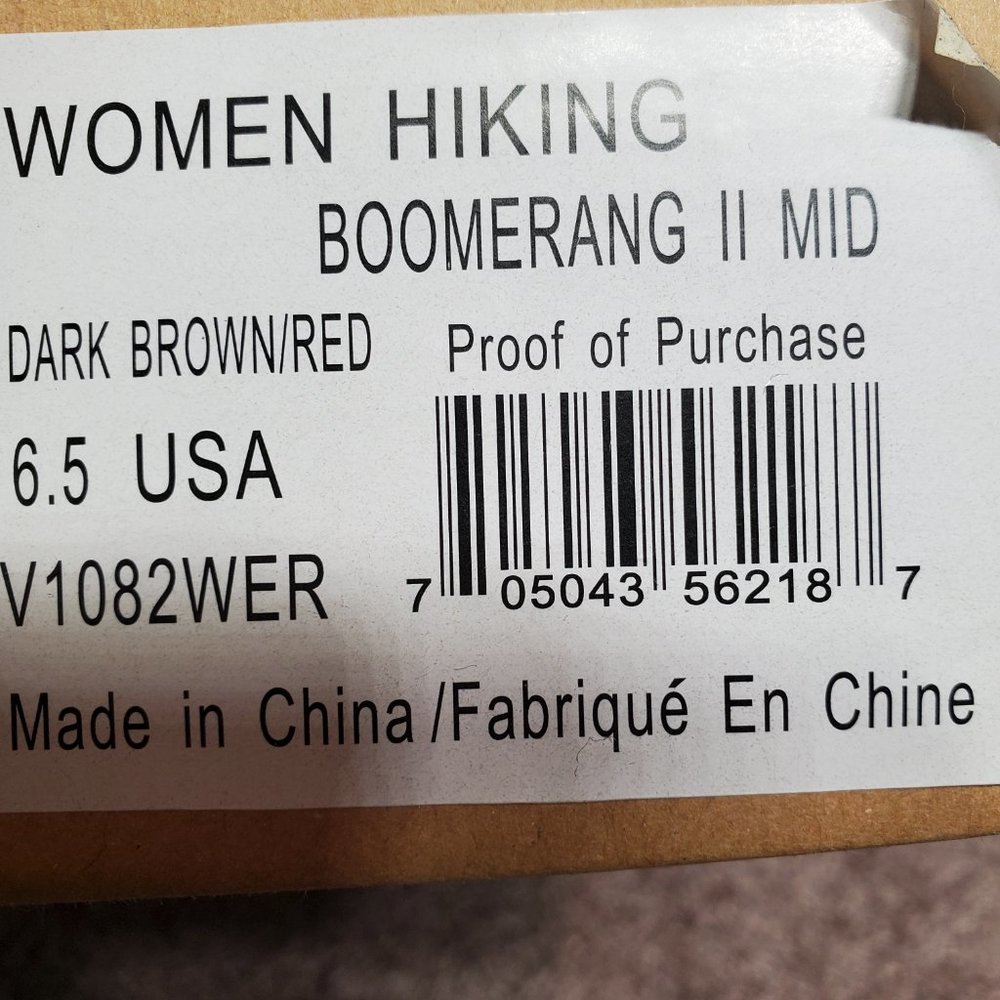 Nevados Boomerang II, Mid, Woman's Hiking Boot, 6.5 - EUC - Picture 11 of 11